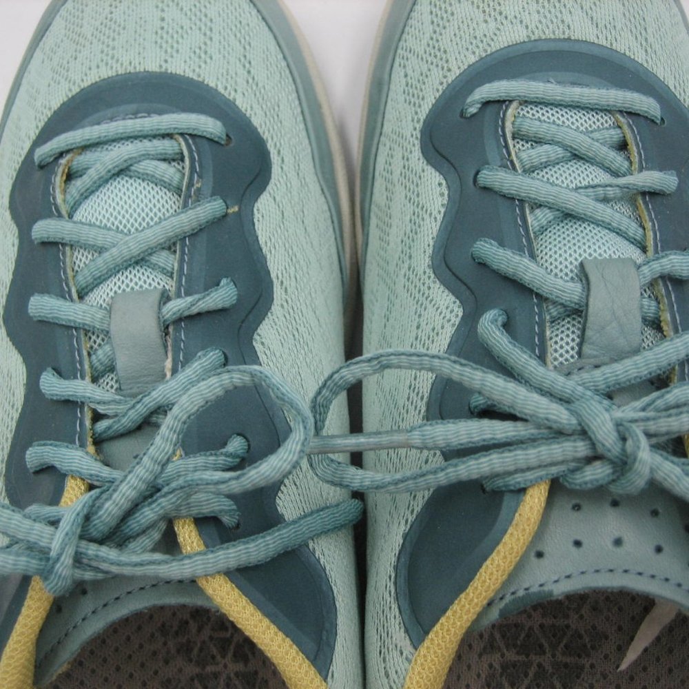 Merrell Select Grip Womens 9 Egg Shell Blue Lace Up Mesh Comfort Sneakers J53172 - Picture 5 of 11